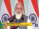 Indian farmers angry at govt. new agricultural reforms