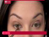 فیلم آموزش آرایش صورت |آرایش چشم |میکاپ صورت |میکاپ عروس (طریقه استفاده از براش)