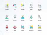 پروژه افترافکت مجموعه انیمیشن آیکون تکنولوژی Animated Smart Icons Technology