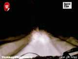 عبور یک پاگنده ترسناک از وسط جادهء برفی [سیبری،روسیه] (شکار دوربین _ قسمت ۱۰)