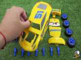ماشین بازی - قسمت39-پلیس Car Toy Assembly Video for Kids