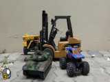 ماشین بازی - قسمت36-اسباب بازی لیفتراک ومردعنکبوتیCar Toy Rescue Forklift and Ta