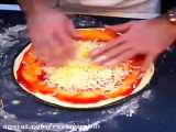 آموزش پیتزای قارچ و گوشت
