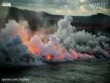 حوادث طبیعی : فوران یک آتشفشان