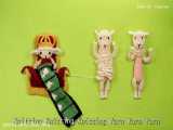 انیمیشن استاپ موشن موسیقی کودکانه The King of Amechau Country اثر  Miho Yata
