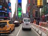 یازده (11) دقیقه رانندگی در میدان تایمز نیویورک (روز) | (خیابان‌های جهان 250)