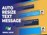 پروژه افترافکت نمایش مکالمه پیامکی Clean Text Message Kit