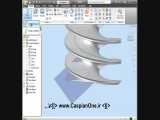 Autodesk Inventor Training 2011 - 349 Helical Curve 