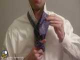 بستن کراوات دو گره ای
