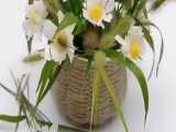 ساخت گلدان زیبا با لیوان یکبار مصرف