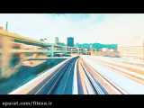 ویدیو با کیفیت فوتیج حرکت مترو در شهر توکیو ژاپن