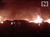 آتش در ادروگاه مسلمانان روهینگیا