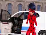انیمیشن ماجراجویی در پاریس - دختر کفشدوزک مقابل پانتومیم باز - میراکلس لیدی باگ