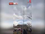 لحظه سقوط مرگبار چترباز معروف هنگام پرش