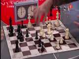 بازی یک دقیقه ای شطرنج فوق العاده حرفه ای در مسابقات 