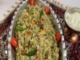 کرفس پلو یک پدیده در غذای ایرانی