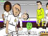 کارتون طنز پیروزی رئال مادرید در دربی با نخود فرنگی! (زیرنویس فارسی)