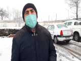 سجده شکر برای بارش اولین برف سال ۹۹ در بیله سوار