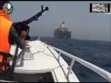 فیلمی از توقیف کشتی آمریکایی توسط سپاه پاسداران