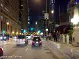 پنجاه (50) دقیقه رانندگی در شهر شیکاگو آمریکا | (خیابان‌های جهان 307)