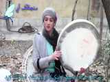 موسیقی سنتی و اصیل ایرانی - دف نوازی با ریتم آهنگ زده بارون - تکنوازی دف