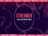 پروژه افترافکت مجموعه موشن برای استریم Stream Pack Online