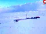 فیلم دفن شدن یک گاوداری زیر برف در هشترود