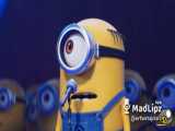 دوبله خنده دار:رپ خوندن مینیون
