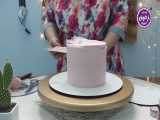 تزیین کیک روز مادر/ دیزاینر: زرنوش محمدی (کافه کیک ارغوان)