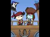 دزدان دریایی در راه بدست آوردن گنج