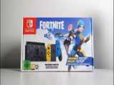 جعبه گشایی Nintendo Switch با طرح Fortnite