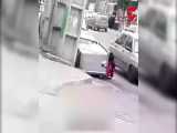 حادثه برای پسربچه زباله گرد در تهران / فیلم ناراحت کننده