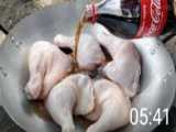 پختن مرغ با نوشابه