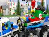 ماشین بازی ق 20 - لگو کامیون - تراکتور - کامیون هیولا - وسایل نقلیه اسباب بازی