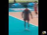 سیلی ملی پوش والیبال به فیلمبردار پس از شکست
