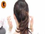 آموزش 2 مدل موی زنانه آسان و سریع برای مهمونی
