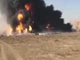 آتش سوزی در گمرک دوغارون بین مرز ایران وافغانستان