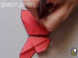 اوریگامی پروانه 2021،کاردستی های فوق العاده زیبا وکاربردی