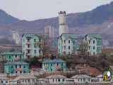 شهر مرموز و غیر واقعی کره شمالی با پرچمی 160 متری
