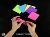 اموزش اوریگامی+آموزش ویدیویی 22ایده زیبابرای ساخت کاردستی واوریگامی های زیبا