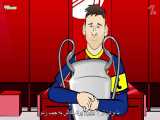 کارتون طنز رویاپردازی مسی و رونالدو برای قهرمانی چمپیونزلیگ! (زیرنویس فارسی)