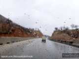 مسیر زیبای بارانی آزاد راه خرم آباد،پل زال