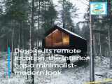 ️ این کابین مدرن در وسط جنگل فنلاند قرار دارد و کم نظیر است
