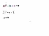 محاسبات سریع قسمت پنجم حل معادله درجه 2  حالت خاص3 