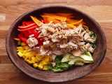 Shredded Teriyaki Chicken Salad