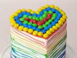 طرز تهیه کیک با طرح قلب | کیک تولد عاشقانه