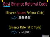 Binance Futures Referral ID Code 