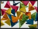 اوریگامی سه بعدی خرس - آموزش ساخت خرس کاغذی - کاردستی - خلاقیت