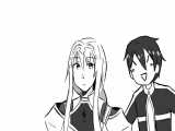What happened between Kirito and Alice in the Anime...probably