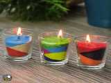 زیباترین شمع های جهان+شمع سازی کنید+ترفندوخلاقیت های شمع سازی زیبا